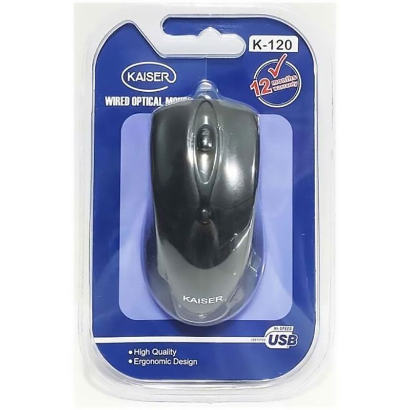 ماوس کایزر مدل K-120 کد 5686 - سیکاس کالا ماوس کایزر مدل K-120 — تصویر 2