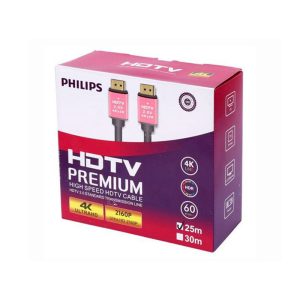 کابل HDMI فیلیپس مدل 4K UltraHD طول 5 متر کد 6772 - سیکاس کالا کابل HDMI فیلیپس مدل 4K UltraHD طول 5 متر — تصویر 2