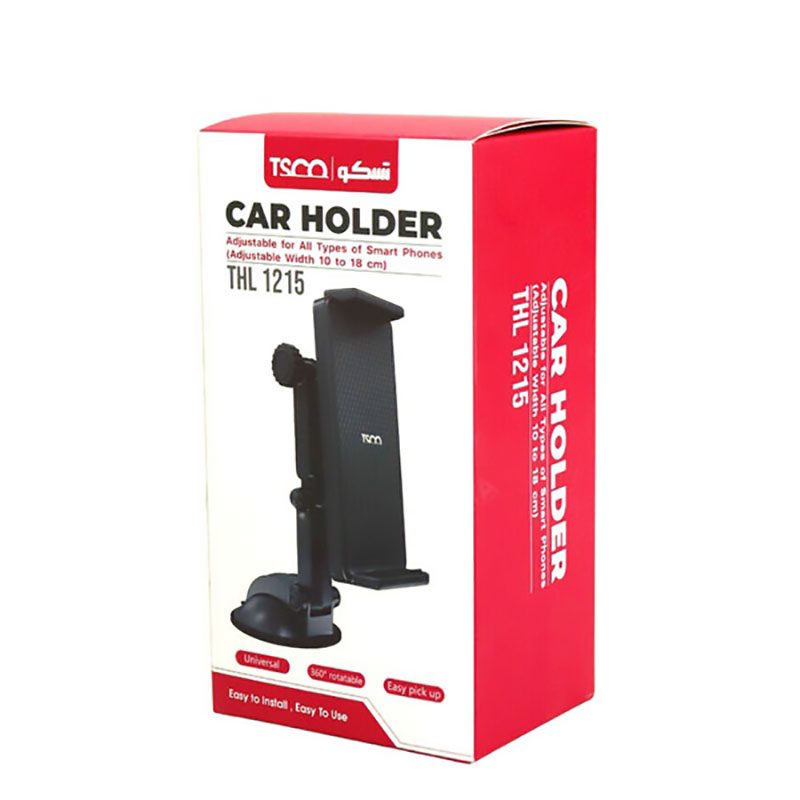 هولدر داشبوردی گیره ای TSCO THL 1215 ا TSCO THL1215 Car holder کد 6776 - سیکاس کالا هولدر داشبوردی گیره ای TSCO THL 1215 ا TSCO THL1215 Car holder — تصویر 2