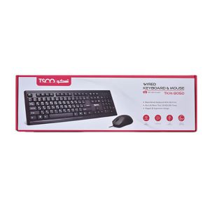 کیبورد و ماوس تسکو مدل TKM 8050 ا TSCO TKM 8050 Keyboard and Mouse کد 3329 - سیکاس کالا کیبورد و ماوس تسکو مدل TKM 8050 ا TSCO TKM 8050 Keyboard and Mouse — تصویر 2