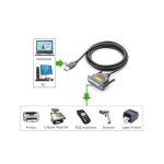 کابل پرینتر USB به DB25 پارالل یوگرین US167 ا UGREEN US167 20224 2m USB to DB25 Parallel Printer — تصویر 3