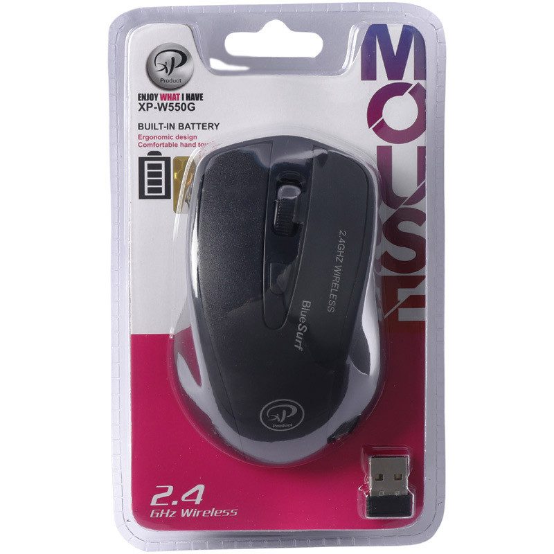 ماوس بی سیم ایکس پی پروداکت XP W550G ا XP W550G XP Products Wireless Mouse کد 6033 - سیکاس کالا ماوس بی سیم ایکس پی پروداکت XP W550G ا XP W550G XP Products Wireless Mouse — تصویر 2