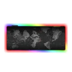ماوس پد ضخیم گیمینگ RGB طرح نقشه — تصویر 2