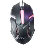 کیبورد و ماوس سیمی Centro leon مدل KM200 لایتدار گیمینگ ا Keyboard Mouse Wired centro leon km 200 — تصویر 2