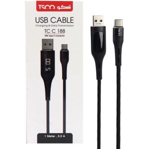کابل شارژ USB-C تسکو مدل TC-C188 کد 6775 - سیکاس کالا کابل شارژ USB-C تسکو مدل TC-C188 — تصویر 2