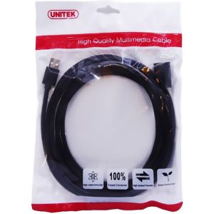 کابل افزایش طول USB یونیتک مدل Y-C428GBK به طول 1 متر کد 3816 - سیکاس کالا کابل افزایش طول USB یونیتک مدل Y-C428GBK به طول 1 متر — تصویر 2