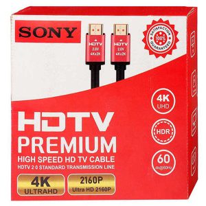 کابل HDMI سونی 4K به طول 5 متر کد 6773 - سیکاس کالا کابل HDMI سونی 4K به طول 5 متر — تصویر 4