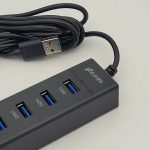 هاب 4 پورت USB 2.0 الون مدل H201 — تصویر 2