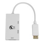 مبدل دیسپلی به مولتی 3 پورت ا Displayport to HDMI & VGA & DVI — تصویر 2