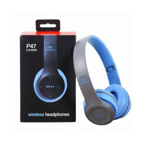 هدفون بی سیم حاجیمر مدل p47 ا HAJIMER P47 Wireless Headphones کد 3385 - 7151 - 7150 - 7149 - 7148 — تصویر 6