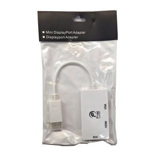مبدل دیسپلی به مولتی 3 پورت ا Displayport to HDMI & VGA & DVI