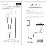تبدیل AUX To AUX + Type-C انزو مدل MH-264 — تصویر 5