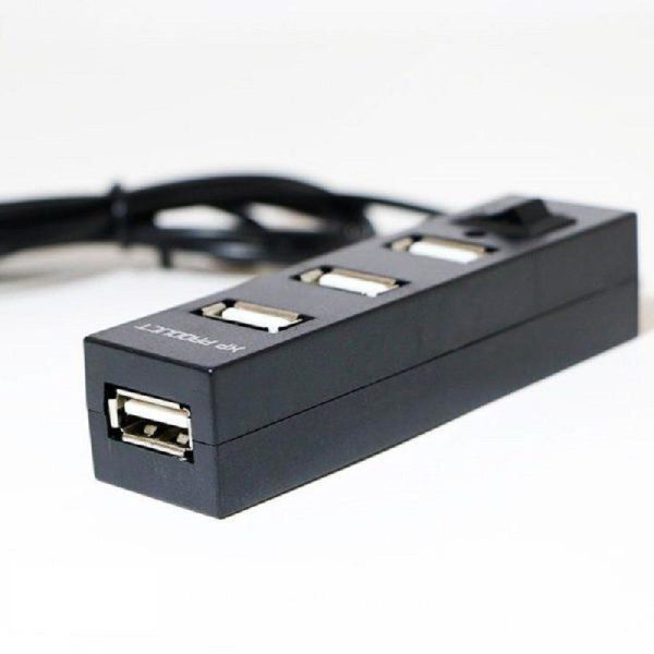هاب 4 پورت 2.0 USB ایکس پی پروداکت XP-H806M ا XP Product XP-H806M 4 Ports USB 2.0 Hub — تصویر 2
