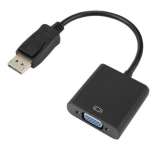 تبدیل Displayport به VGA ا Display Port Male to VGA Female Adapte