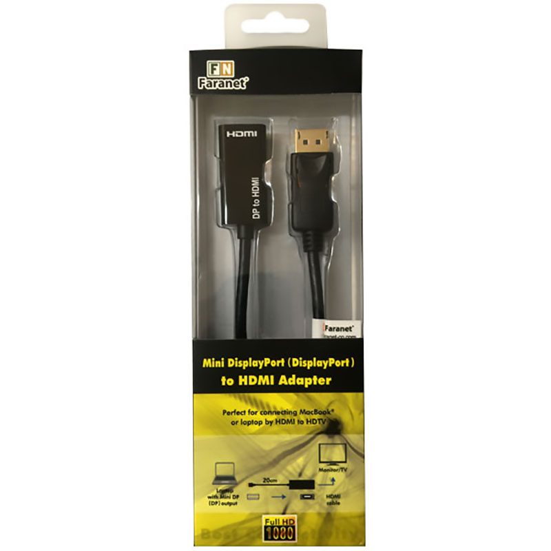 FARANET-FN-DPH11P-Display-to-HDMI-Converter-01 مبدل Display به HDMI فرانت مدل FN-DPH11P ا FARANET FN-DPH11P Display to HDMI Converter — تصویر 2