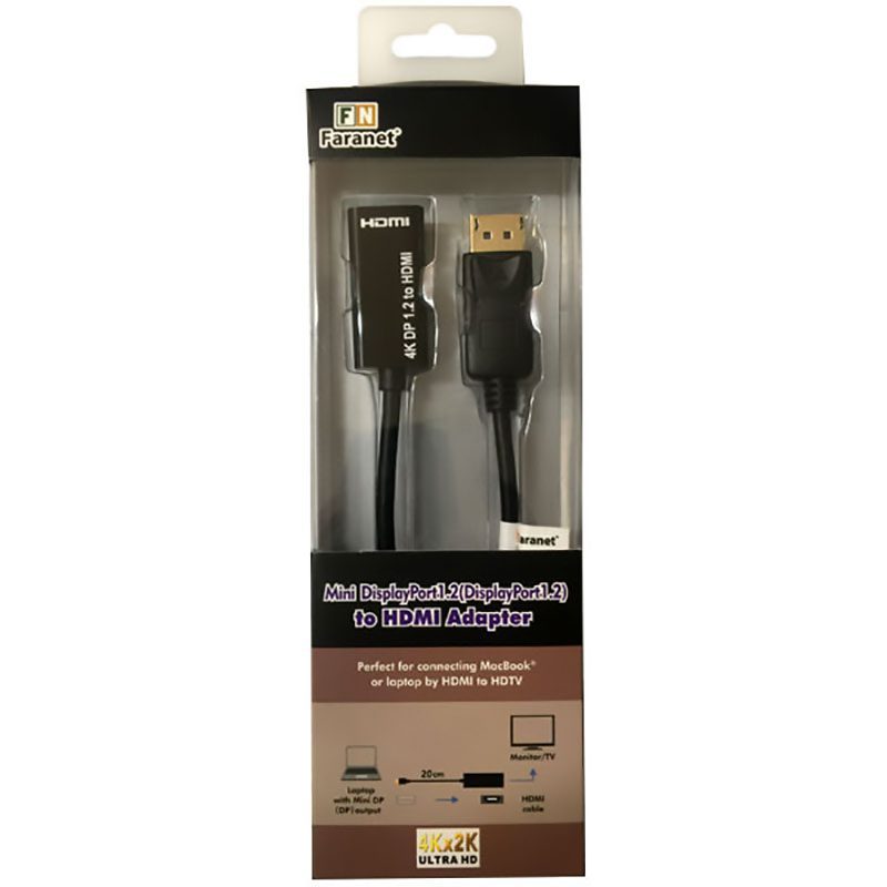 FARANET-FN-DPH12A-Display-to-HDMI-Converter-01 مبدل Display به HDMI فرانت مدل FN-DPH12A ا FARANET FN-DPH12A Display to HDMI Converter — تصویر 2