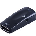 تبدیل اچ دی ام آی ماده به وی جی ای ماده با صدا ا HDMI FEMALE TO VGA FEMALE WITH AUDIO — تصویر 4