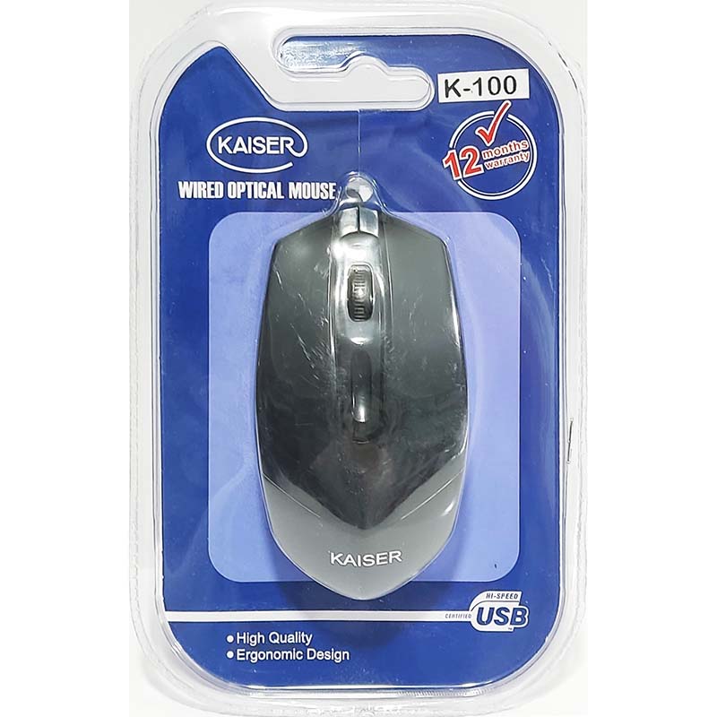 ماوس کایزر مدل k-100 کد 5685 - سیکاس کالا ماوس کایزر مدل k-100 — تصویر 3