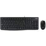 کیبورد و ماوس لاجیتک MK120 ا Logitech MK120 Wired Keyboard and Mouse
