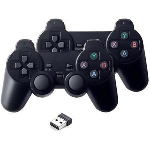 دسته بازی بی سیم دوبل شوک دار Macher MR-W64 PC ا Macher MR-W64 PC Gaming Controller