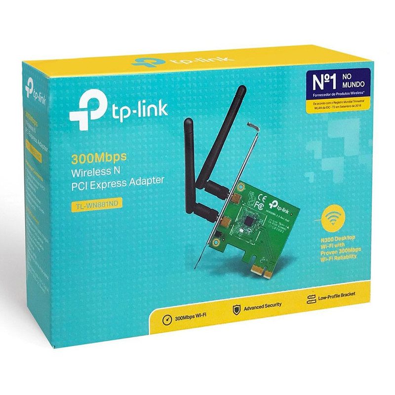 کارت شبکه PCI Express وایرلس تی پی لینک مدل TL-WN881ND کد 4164 - سیکاس کالا کارت شبکه PCI Express وایرلس تی پی لینک مدل TL-WN881ND — تصویر 2