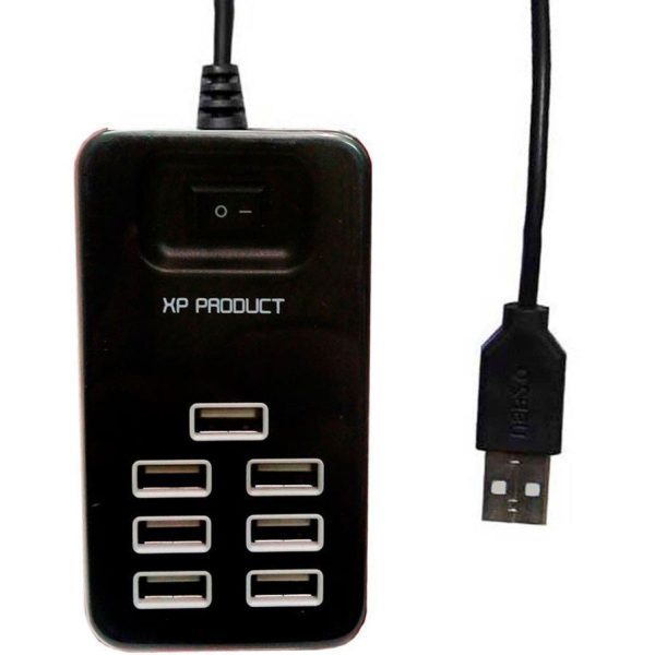 هاب هفت پورت USB 2.0 ایکس پی پروداکت مدل XP-H810 ا XP Product XP-H810 7 Ports USB 2.0 Hub — تصویر 3