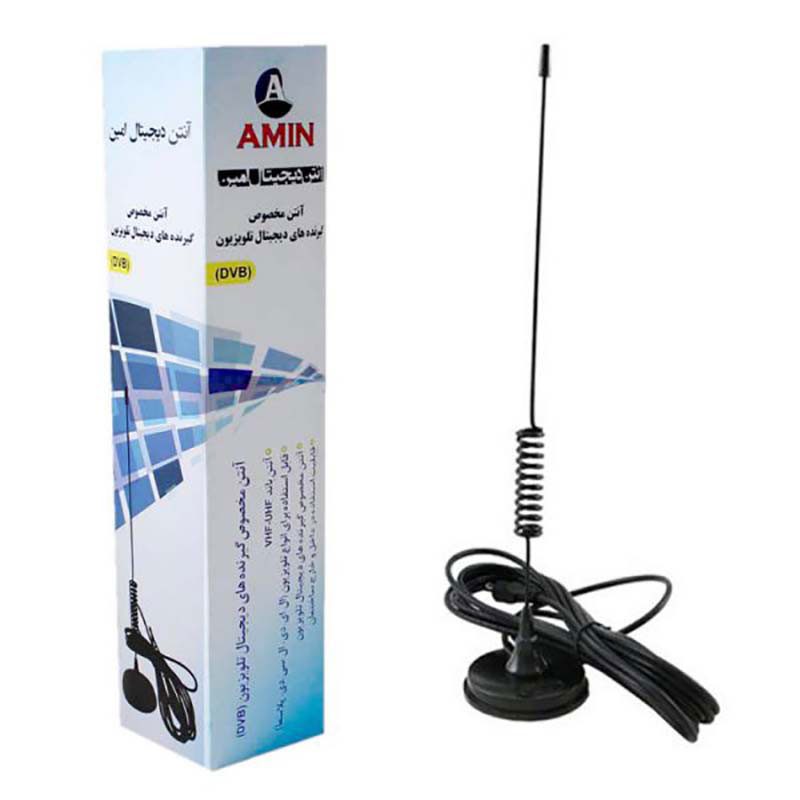 آنتن رومیزی تک فنر بزرگ امین کد 6841 - سیکاس کالا آنتن رومیزی تک فنر بزرگ امین — تصویر 2