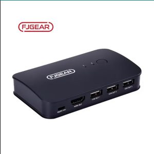 کی وی ام 2 پورت HDMI 4K مدل HK201