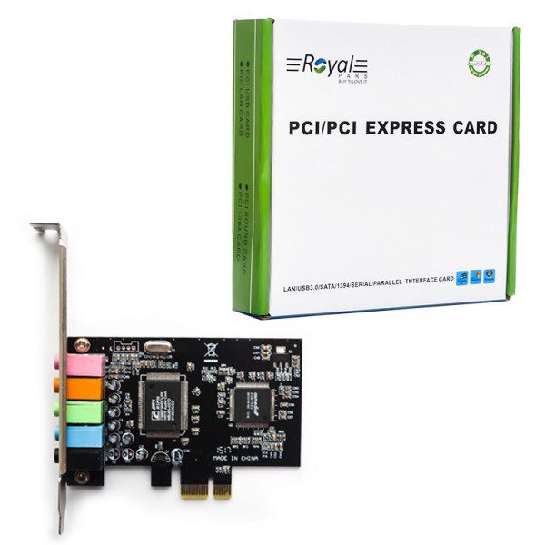 کارت-صدا-pci-express-رویال-royal کارت صدا PCI EXPRESS رویال