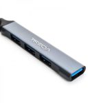 هاب 4 پورت USB 3.0 و تبدیل تایپ سی ترکا (TREQA) مدل USB-3