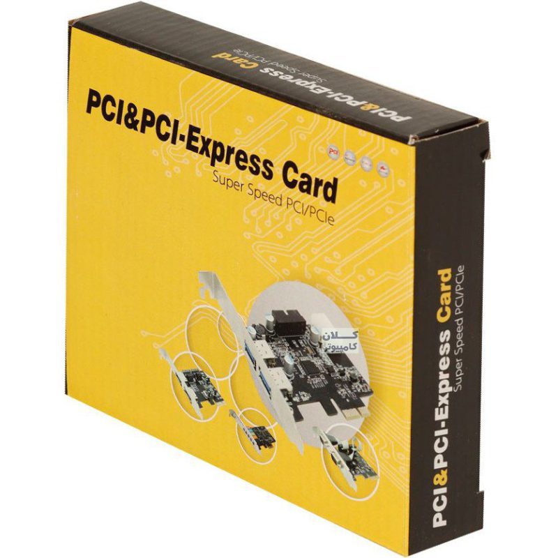 کارت 2 پورت pci به کام اینترنال مدل RP-232