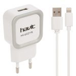 شارژر دیواری هویت مدل HV-UC217S همراه با کابل لایتنینگ — تصویر 5