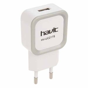 شارژر دیواری هویت مدل HV-UC217S همراه با کابل لایتنینگ — تصویر 4