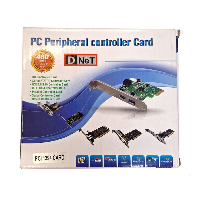 کارت PCI فایروایر 1394 دی نت