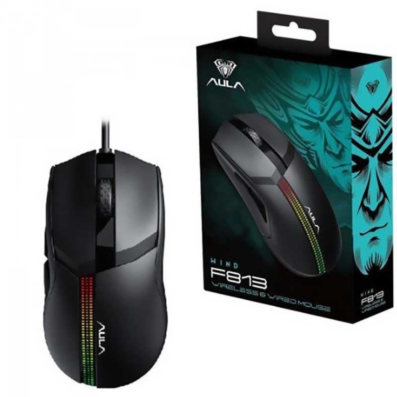 AULA-F813-PRO-Wired-Gaming-Mouse-01 ماوس مخصوص بازی آئولا مدل F813 PRO ا AULA F813 PRO Wired Gaming Mouse — تصویر 2