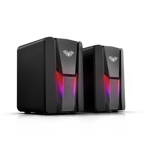اسپیکر گیمینگ آئولا AULA N-108 RGB ا AULA N-108 RGB Gaming Speaker Desktop USB Powered — تصویر 3
