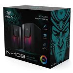 اسپیکر گیمینگ آئولا AULA N-108 RGB ا AULA N-108 RGB Gaming Speaker Desktop USB Powered