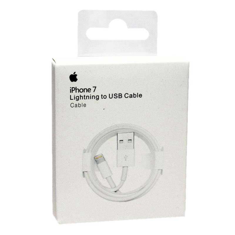 Apple-MD818-USB-to-Lightning-Cable-1m-01 کابل شارژر آیفون 7 — تصویر 2