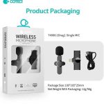 میکروفون یقه ای وایرلس لایتنینگ کوتتسی مدل 74006 — تصویر 2