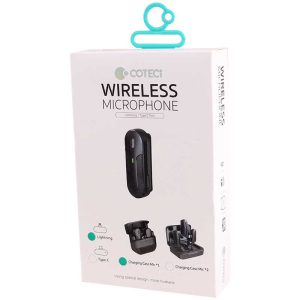 میکروفون یقه ای بی سیم Coteci 74010 — تصویر 2