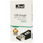کارت شبکه بی سیم آنتن دار K-Net ا K-Net 300Mbps USB 2.0 Wireless adapter