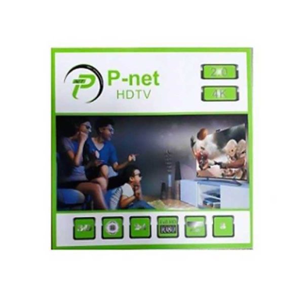 کابل HDMI پی نت مدل FPv2 4K طول 20 متر ا P-Net FPv2 4K HDMI Cable 20M — تصویر 3