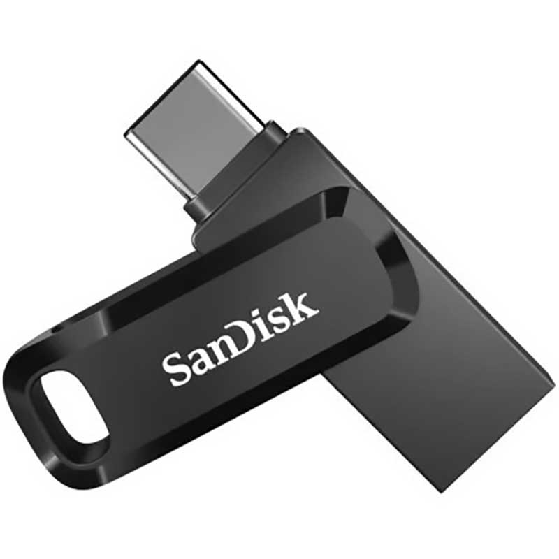 Sandisk-Flash-Memory-Dual-Drive-Go-32GB فلش مموری سن دیسک Dual Drive Go ا Sandisk Flash Memory Dual Drive Go 32GB