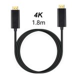 کابل دو سر دیسپلی پورت 4K به طول 1.8 متر — تصویر 4