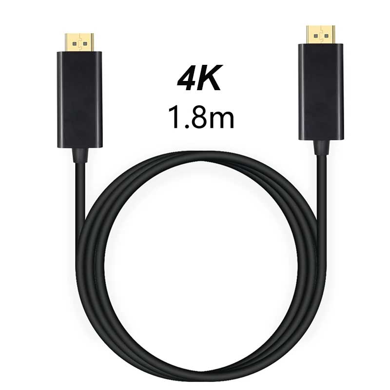 display-port-4k-1 کابل دو سر دیسپلی پورت 4K به طول 1.8 متر — تصویر 4