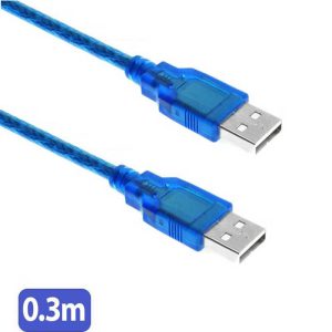 کابل لینک USB 2.0 طول 30 سانت EFFORT ا usb to usb link cable