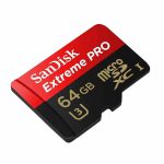 کارت حافظه microSDXC سن دیسک مدل Extreme PRO کلاس 10 UHS-I U3 سرعت 200MB/S ظرفیت 64 گیگابایت به همراه آداپتور