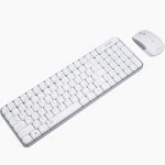 کیبورد و ماوس بی سیم بیاند سفید مدل BMK-2261RF ا Beyond BMK-2261RF Wireless Keyboard and Mouse