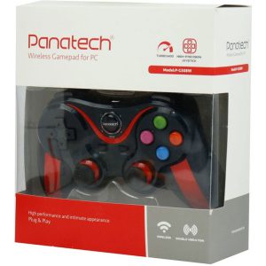 دسته بازی تک شوک دار وایرلس پاناتک مدل P-G508W ا Gamepad Panatech P-G508W Wireless کد 7049 - 7050 — تصویر 2