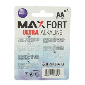 باطری قلمی اولترا آلکالاین مکس فورت ا MAXFORT ULTRA ALKALINE BATTERY